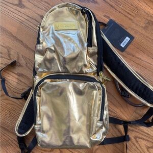 Sprayground Gold Hydration Bag NWT